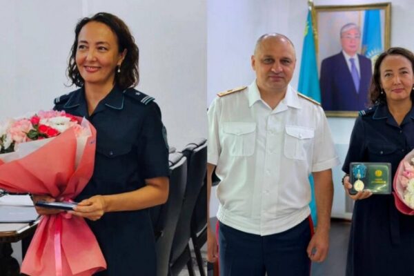 Алты баланың анасы әрі полиция майоры «Күміс алқа» төсбелгісін алды
