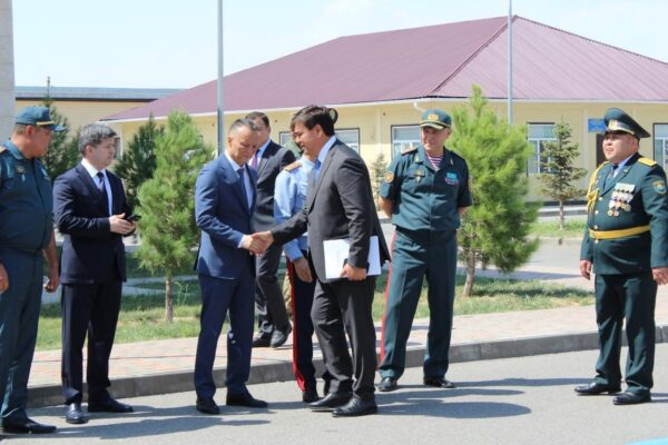 Түркістандағы 5574 әскери бөлімінде үздік әскери қызметшілер марапатталды