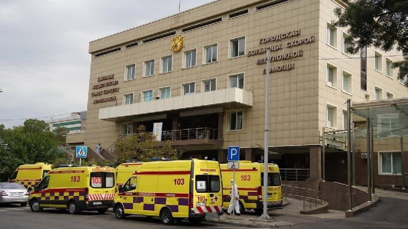 Алматыдағы шұғыл медицина орталығы: 62 мың науқасқа көмек
