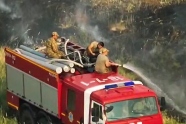 Абай облысындағы үш учаскеде өрт сөндіру жұмыстары жалғасуда