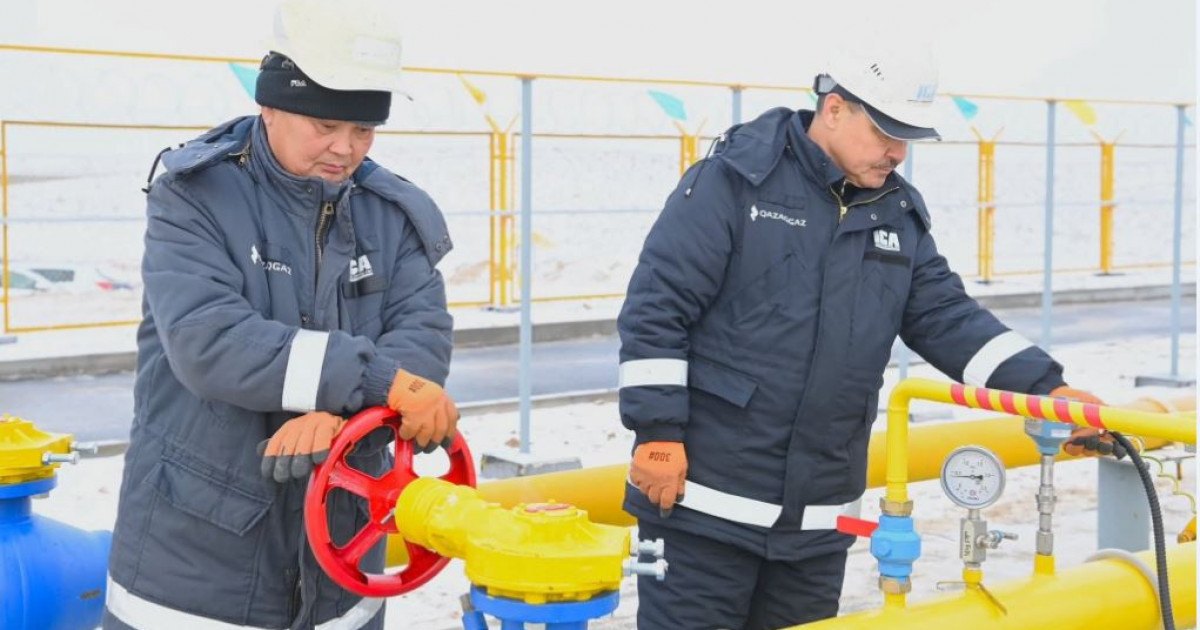 Қызылорда облысында газдандыру деңгейі 83 пайызға жетті