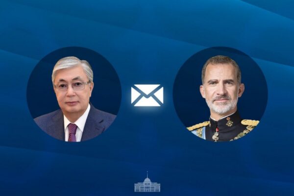 Испания королі Тоқаевқа құттықтауы үшін алғыс білдірді
