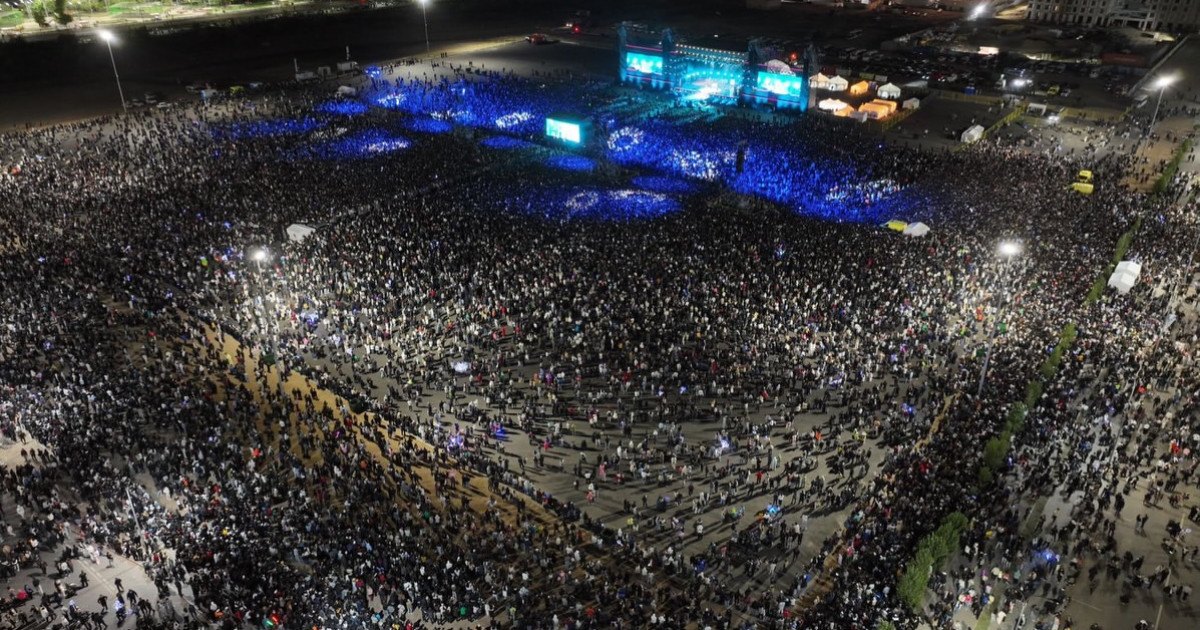 Қарағандыда Кеншілер күніндегі концертке 170 мыңға жуық адам жиналды