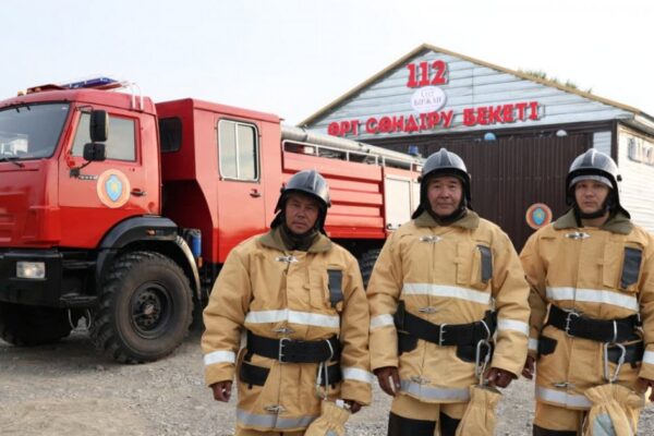 Зайсан ауданында ерікті өрт сөндіру бекеті ашылды