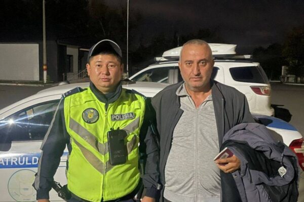 Рудныйда полиция Түркия азаматын ауруханаға жеткізді