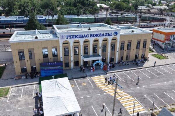 Түркістан облысындағы «Түлкібас» вокзалы жаңғыртылды