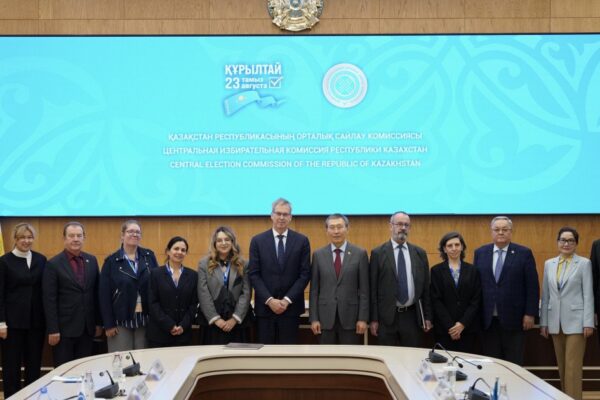 ОСК төрағасы ЕҚЫҰ ДИАҚБ миссиясымен қорытынды кездесу өткізді