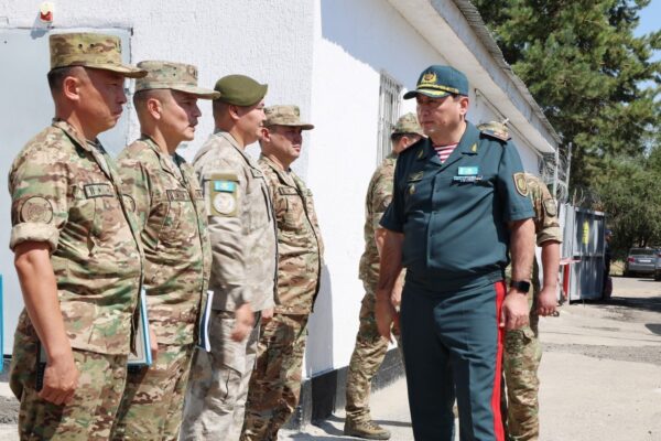 Ұлттық ұлан Бас қолбасшысы Жетісудағы әскери бөлімді тексерді