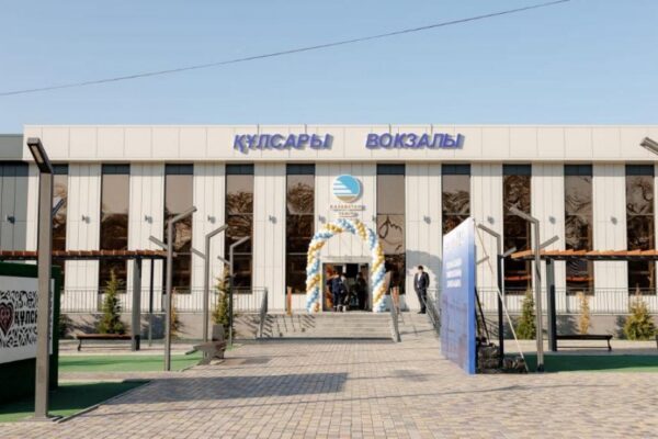 Құлсарыда 846 шаршы метрлік жаңа теміржол вокзалы ашылды